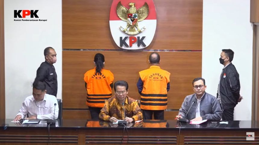 BEN BRAHIM dan ary egahni ditahan kpk