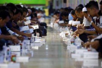 ilustrasi buka puasa bersama ramadan