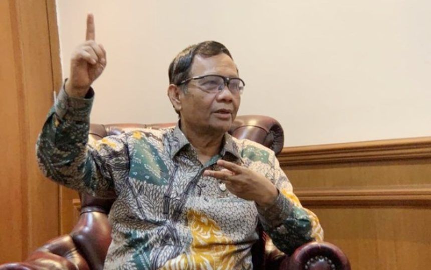 Menkopolhukam Mahfud MD